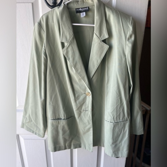 Sage Green Blazer - Picture 1 of 5